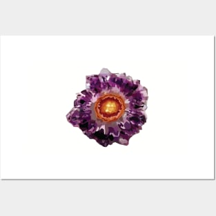 Purple Geode Posters and Art